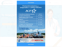 Tablet Screenshot of miclinicahospital.com